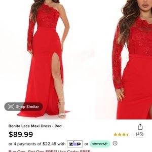 Brand new fashion nova dress, it’s very flattering and beautiful, size L